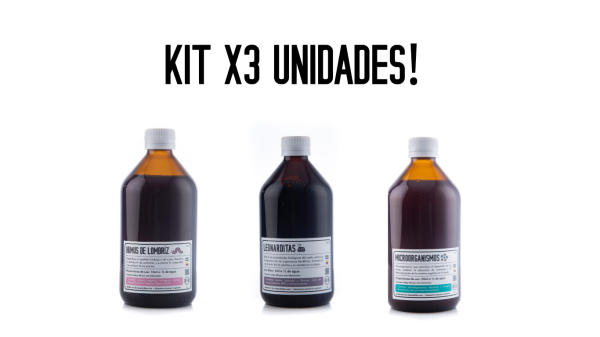 Kit Abonos Líquidos